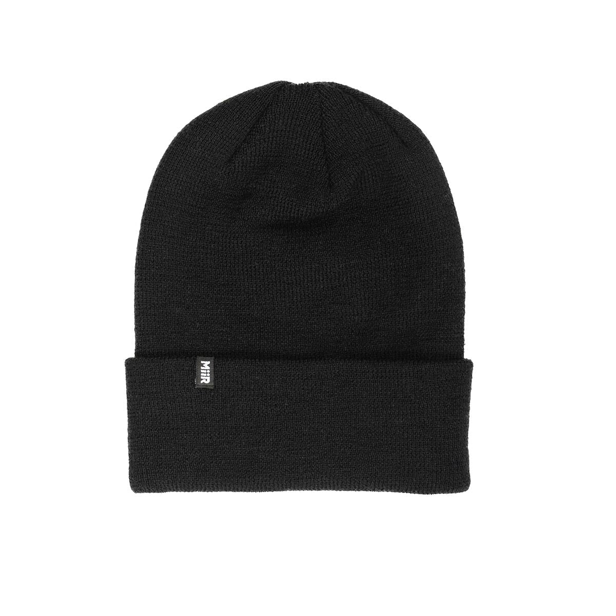 recycled-poly-fine-knit-beanie-a8 Web_PDP-RecycledPolyFineKnitBeanie_Studio_Front_Black.jpg